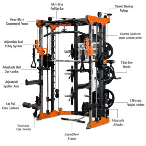 Global FT100 Smith Functional Trainer-6330